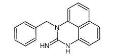 1-benzylperimidin-2-amine Structure