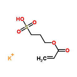 3-sulforpropyl acrylate potassium salt Structure