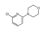 4-(6-氯-2-吡啶基)吗啉结构式