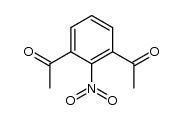 1,3-Diacetyl-2-nitrobenzol Structure