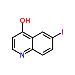 6-Iodo-4-quinolinol Structure