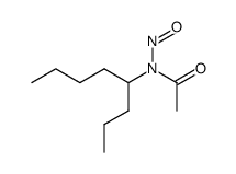N-nitroso-N-(octan-4-yl)acetamide Structure