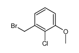 1-(bromomethyl)-2-chloro-3-methoxybenzene Structure