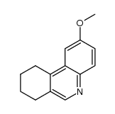 2-methoxy-7,8,9,10-tetrahydro-phenanthridine Structure