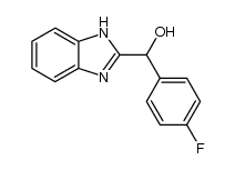 2-(4-fluoro-α-hydroxybenzyl)benzimidazole Structure