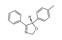 2,5-Dihydro-5-(4-methylphenyl)-4-phenyloxazole结构式