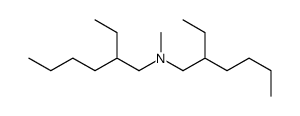 2-Ethyl-N-(2-ethylhexyl)-N-methyl-1-hexanamine Structure