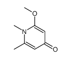 2-methoxy-1,6-dimethylpyridin-4-one结构式