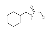 2-chloro-n-(cyclohexylmethyl)acetamide Structure