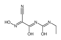 (2E)-2-cyano-N-(ethylcarbamoyl)-2-hydroxyiminoacetamide结构式