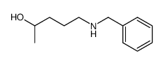 N-benzyl-4-hydroxypentylamine结构式