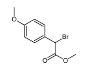 methyl 2-bromo-2-(4-methoxyphenyl)acetate Structure