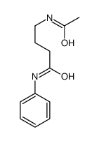 4-acetamido-N-phenylbutanamide Structure