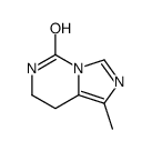 1-methyl-7,8-dihydro-6H-imidazo[1,5-c]pyrimidin-5-one结构式