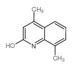 2(1H)-Quinolinone,4,8-dimethyl- Structure