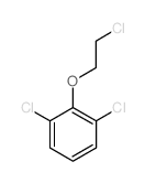 2,6-DICHLORO-(2-CHLOROETHOXY)BENZENE structure