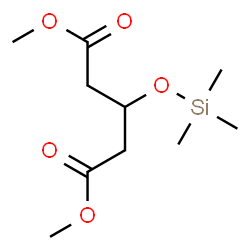 3-(Trimethylsiloxy)pentanedioic acid dimethyl ester结构式