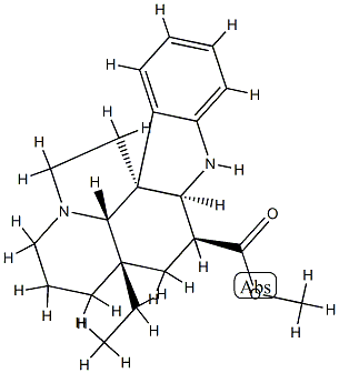 (2β,5α,12β,19α)-Aspidospermidine-3α-carboxylic acid methyl ester structure