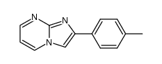 2-(4-methylphenyl)imidazo[1,2-a]pyrimidine structure