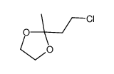 1,3-Dioxolane,2-(2-chloroethyl)-2-methyl- picture