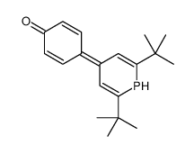 4-(2,6-ditert-butyl-1H-phosphinin-4-ylidene)cyclohexa-2,5-dien-1-one Structure