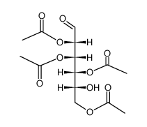 2,3,4,6-TETRA-O-ACETYL-D-MANNOPYRANOSE structure