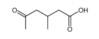 2-methyl-4-oxo-pentane-1-carboxylic acid结构式