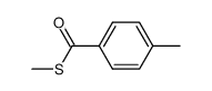 4-Methylthiobenzoic acid S-methyl ester Structure