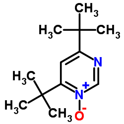 4,6-Di-tert-butylpyrimidine 1-oxide结构式