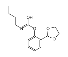 [2-(1,3-dioxolan-2-yl)phenyl] N-butylcarbamate结构式