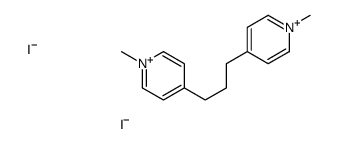 1-methyl-4-[3-(1-methylpyridin-1-ium-4-yl)propyl]pyridin-1-ium,diiodide Structure