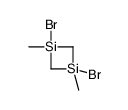 1,3-dibromo-1,3-dimethyl-1,3-disiletane结构式