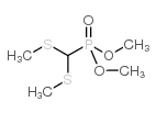 DIMETHYL[BIS(METHYLTHIO)METHYL] PHOSPHONATE Structure