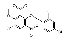 1-chloro-4-(2,4-dichlorophenoxy)-2-methoxy-3,5-dinitrobenzene结构式
