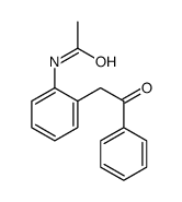N-(2-phenacylphenyl)acetamide Structure
