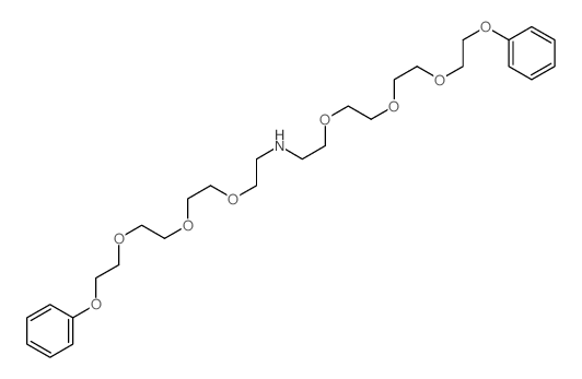 2-[2-[2-(2-phenoxyethoxy)ethoxy]ethoxy]-N-[2-[2-[2-(2-phenoxyethoxy)ethoxy]ethoxy]ethyl]ethanamine Structure