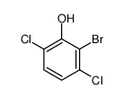 2-bromo-3,6-dichlorophenol结构式