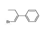 (E)-1-Bromo-2-phenyl-1-butene结构式