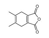 5,6-dimethyl-4,7-dihydro-2-benzofuran-1,3-dione结构式