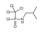 N-[chloro(trichloromethyl)phosphoryl]-2-methylpropan-1-amine结构式
