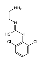 1-(2-aminoethyl)-3-(2,6-dichlorophenyl)thiourea Structure