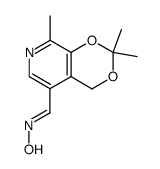 2,2,8-trimethyl-4H-[1,3]dioxino[4,5-c]pyridine-5-carbaldehyde oxime结构式