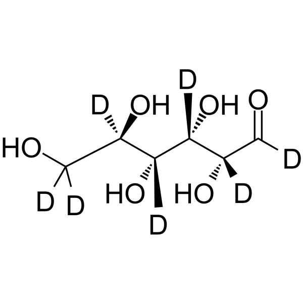 D-Glucose-d7 Structure