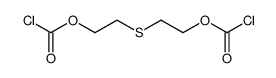bis-(2-chlorocarbonyloxy-ethyl)-sulfide结构式