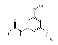 2-氯-N-(3,5-二甲氧基-苯基)-乙酰胺结构式