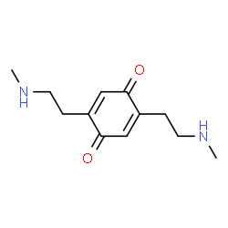 2,5-Cyclohexadiene-1,4-dione,2,5-bis[2-(methylamino)ethyl]-(9CI) Structure