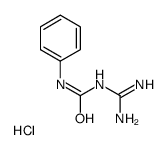 1-(diaminomethylidene)-3-phenylurea,hydrochloride Structure