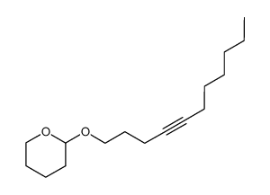 2-(undec-4-yn-1-yloxy)tetrahydro-2H-pyran结构式