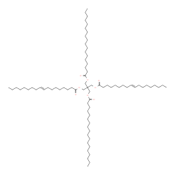 2,2-bis[[(1-oxooctadecyl)oxy]methyl]-1,3-propanediyl dioleate structure