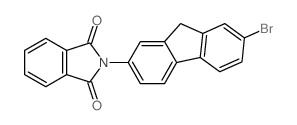 1H-Isoindole-1,3(2H)-dione,2-(7-bromo-9H-fluoren-2-yl)- Structure